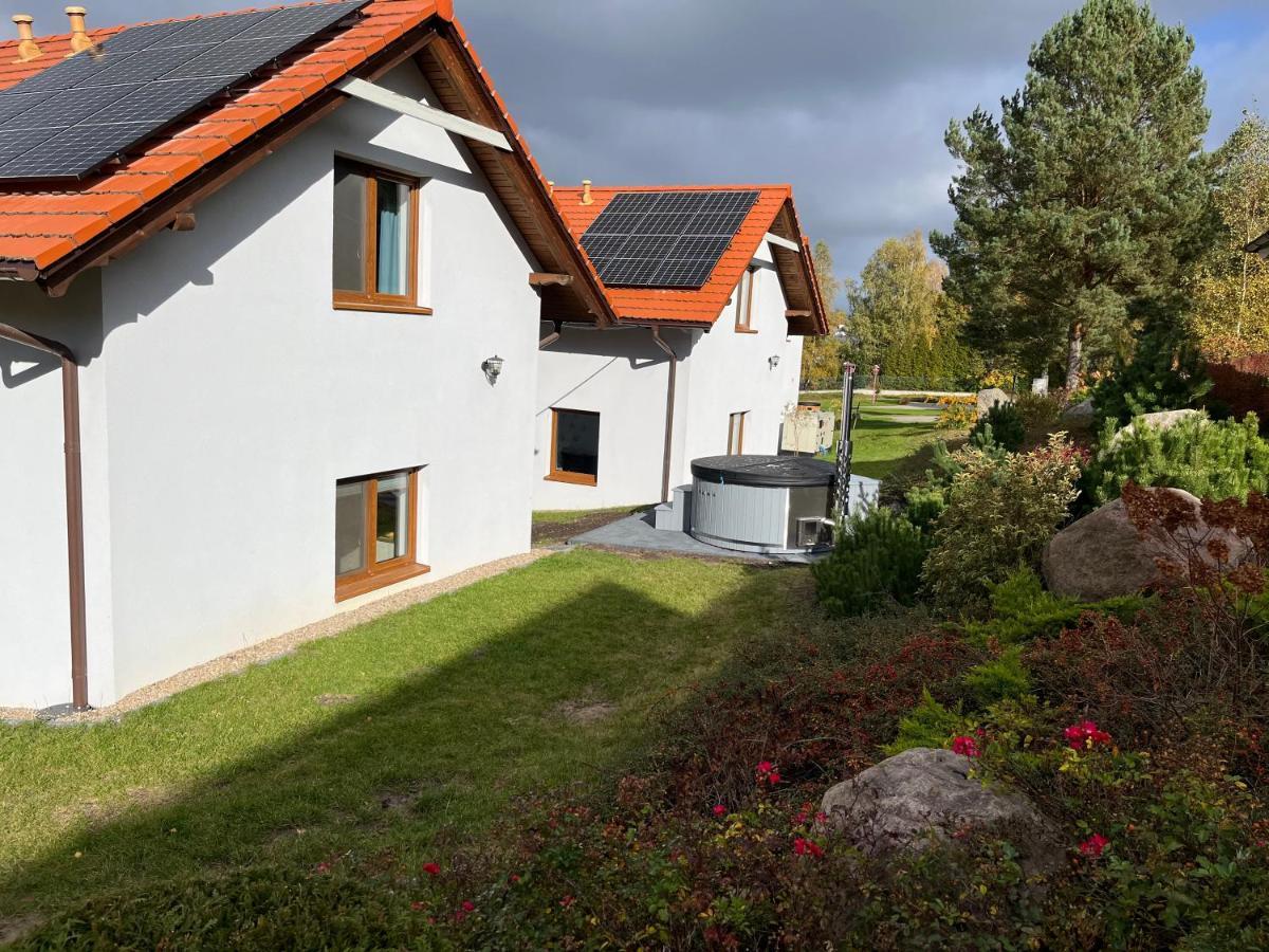 Malinowe Wzgorze Domki 90 M2 Z Sauna I Balia Krzeszna Εξωτερικό φωτογραφία