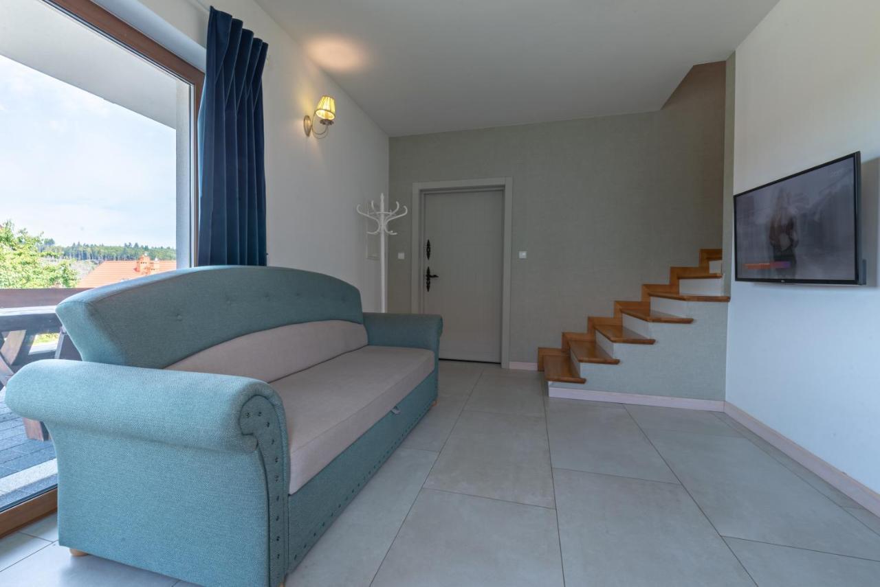 Malinowe Wzgorze Domki 90 M2 Z Sauna I Balia Krzeszna Εξωτερικό φωτογραφία